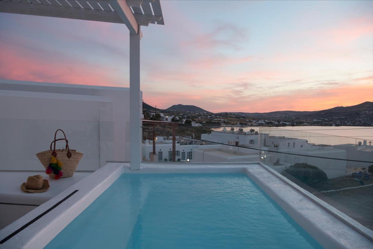 Ammos Luxury Rooms & Home Náousa Exteriör bild