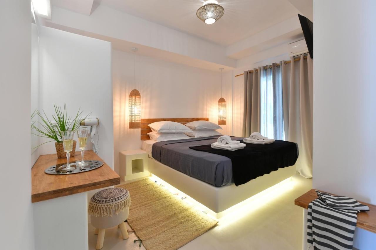 Ammos Luxury Rooms & Home Náousa Exteriör bild