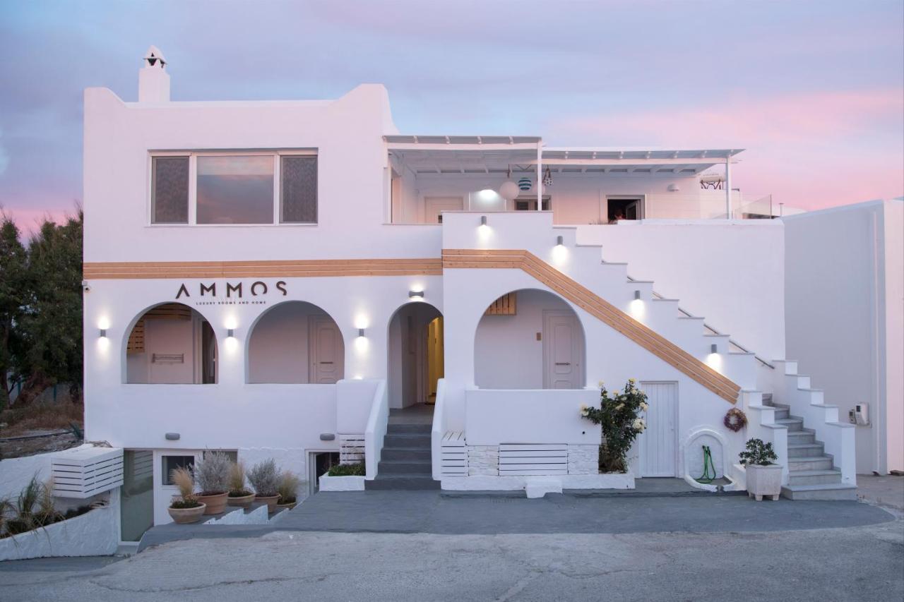 Ammos Luxury Rooms & Home Náousa Exteriör bild