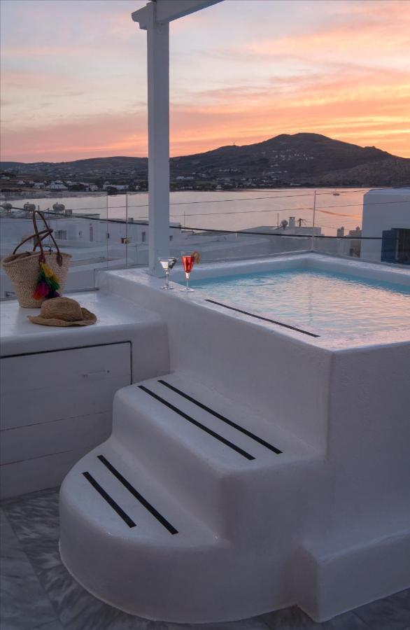 Ammos Luxury Rooms & Home Náousa Exteriör bild